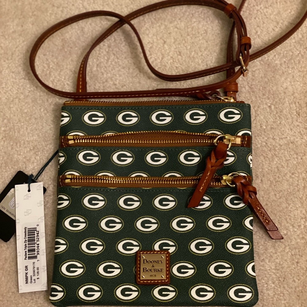 Dooney & Bourke Green Bay Packers crossbody bag